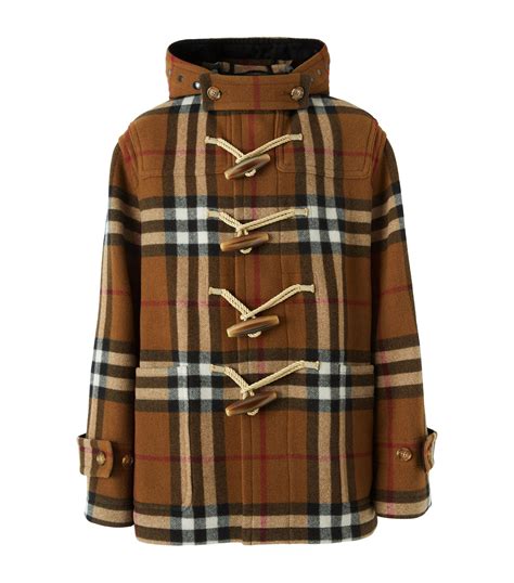 burberry canvas duffle vintage|burberry duffle coat vintage.